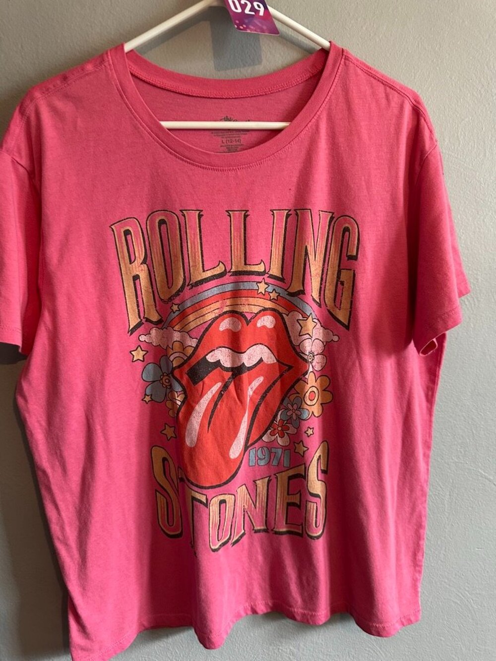 Rolling Stones Graphic Tee - Size Large (12/14)